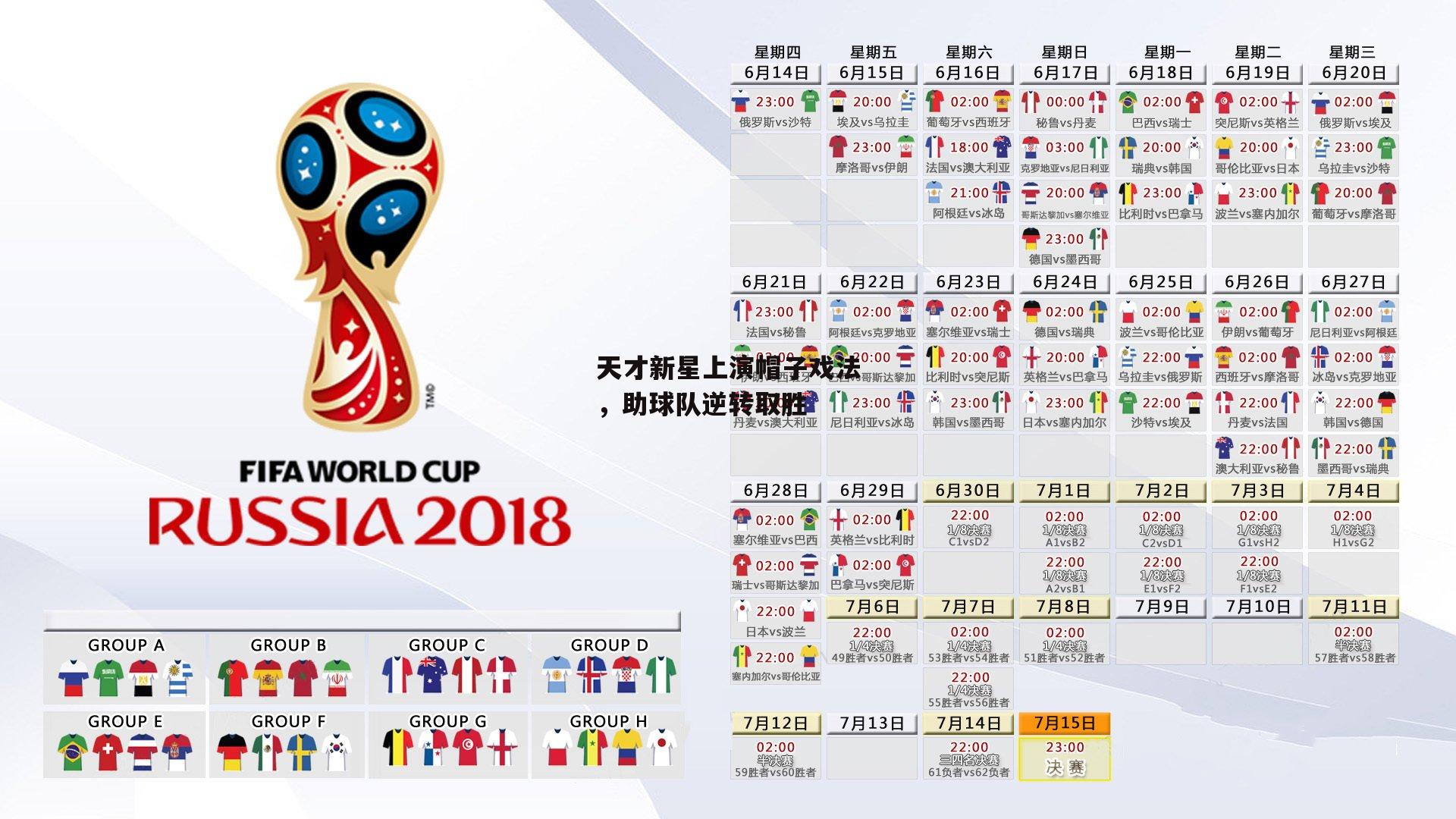 天才新星上演帽子戏法，助球队逆转取胜